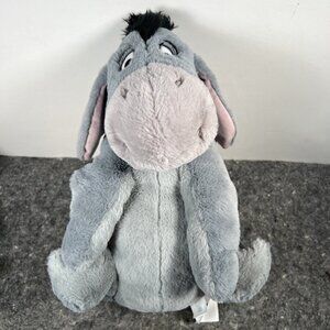 15" Disney Store Plush Grey Eeyore Detachable Tail Winnie The Pooh Friend Toy